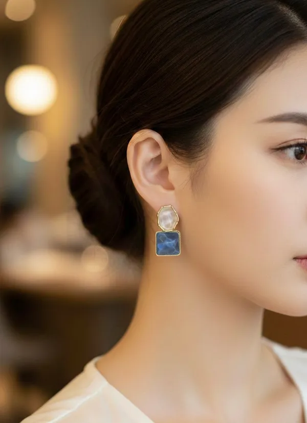 Multicolor_Greek_Island_Studs_Earrings_For_Women